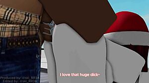 Redhead Whore, Take That Big Black Cock!