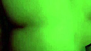 My wife in costume gets her narrow ass fingered and fucked for the first time.