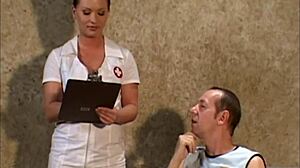 I'm a hot nurse in the hospital.