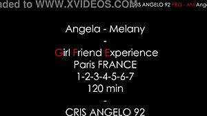 Angela And Melany Lesbian Duo In Paris