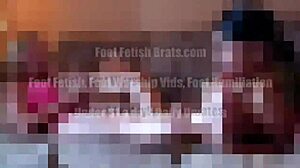 bella and jasmine lick feet in femdom fetish