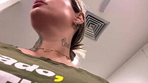 Intense Masturbation In Fitting Room Almost Caught