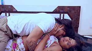 desperate sexy french wife bends over for wet pussy licking and tight missionary cunilingus