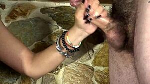 big cumshot in her eyes by mistake