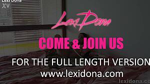 Lexidona pumps swollen Czech pussy in homemade trim