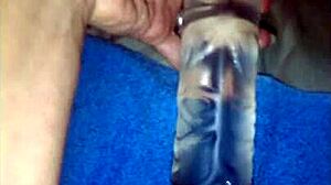 Wife Hayley Rawly Uses Big Dildo!