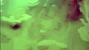 solo milf in bath reaches horny orgasm with dildo