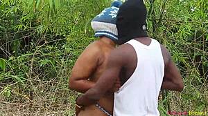 walking out in the village turned into a hot erotic fuck on the ranch