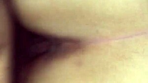 Mexican couple enjoys intimate moment in hotel room