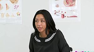 i was the skools tiniest anatomy tutor, but turned slutty overnight