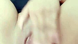 I record my squirting orgasm for my husband, you have to see it