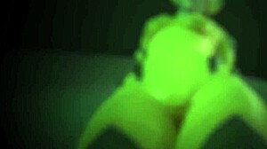 Tracer dominates Rusk Joel in hardcore scissor femdom action with intense moves