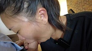 She Adores Sucking Big Interracial Cocks Deep!