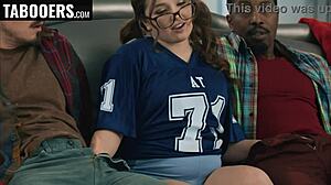 stepdaughter questions football contact sport