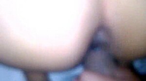 i was dating this latina girlfriend who was a total slut, bent over with big pussy getting fucked hard