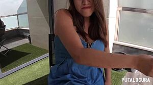 Putalocura - how do the huge tits of the chilean camila bow bounce in this pov fuck