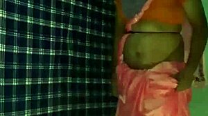 The indian shemale dances hot mujra in saree