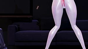 Bitch Knight Bronya Dances Seductively