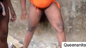 Cheating wife invites local boy for rough fuck while husband is out.