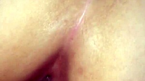 Mexican couple enjoys intimate moment in hotel room