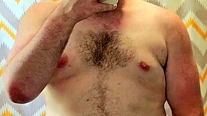 gay dude cums hard on big cock 😏