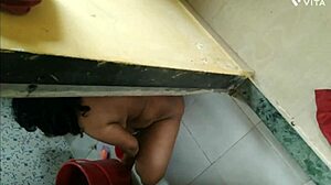 Wife enjoys doggystyle with big cock while husband is away