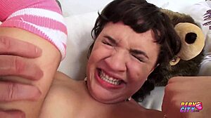 Pervcity features first anal for teen 18+ with creampie and rimjob