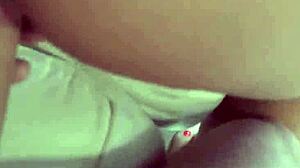 blonde and brunette babes having a casual foursome sex in the bedroom with blowjobs