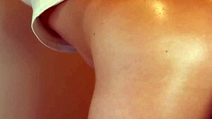 Stepsister fucked doggy style bent over ass