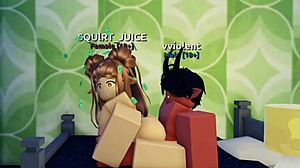 Creamy anal sex with blowjob in roblox condo