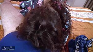 Ay Hermanastra Ya Te Dije Que No Te Metas a Mi Cuarto Por Las Noches Nos Pueden Descubrir Se La Meto Tan Duro a Mi Hermanastra Que La Hago Gemir de Placer y Me Vengo en Sus Tetas