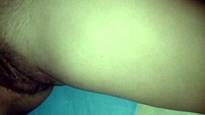 fucking that tight shaved pussy until it gapes