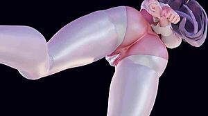 Bitch Knight Bronya Dances Seductively