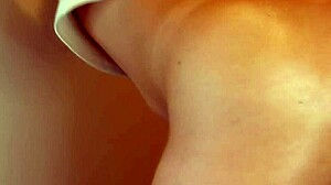 Stepsister fucked doggy style bent over ass