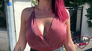 lea's big tits crave hard anal fucking