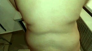 Chubby pornstar fucked in hotel hydro and on mini-fridge!