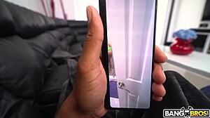 Eden West Sucks Stepfather's Big Cock to Cumshot