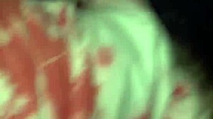 Specific public sex in car at laundromat with spin cycle