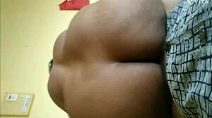 Wife enjoys doggystyle with big cock while husband is away