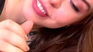 Tall Tattooed Young Eden Ivy In Interview Blows Monster Cock Deepthroat And Rims Ass In Vertical POV