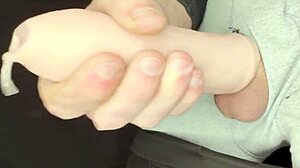 Watch RobbyStrokes Foreskin Extender Unleash Huge Cumshot! Teen 18+ Blue Eyes Babe in Orgasm Compilation with Monster Cock USA Action.