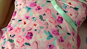 Surprising Roommate Masturbating in Homemade Video