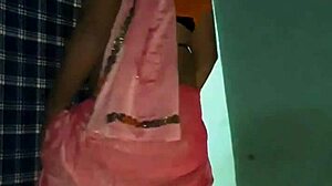 The indian shemale dances hot mujra in saree