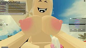 cute blonde from new zealand sucks monster cock, deepthroats, rides, and gets wet.