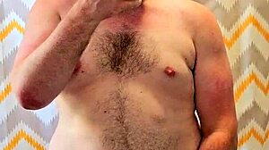 gay dude cums hard on big cock 😏