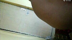 Wife enjoys doggystyle with big cock while husband is away