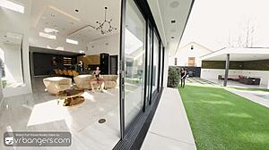 Asian Wife Catches Cheating With Hot Lawyer Joins FFM Threesome Riding Missionary Stockings POV