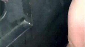 Maîtresse Kantalis Spanks Bound Slave In Exhibitionist Handjob