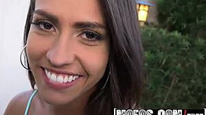 Glamorous pawg Kelsi Monroe fucks Brick Danger outdoors