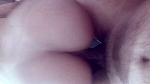 Crossdressing babe with pierced nipples screams during intense homemade fucking